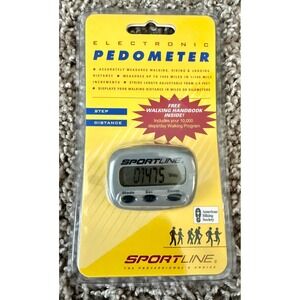 Sportline Electronic Pedometer NEW Step Distance Tracker SP2795